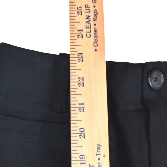 Anthropologie Maeve Black Colette Pencil Skirt Stretch Ponte Knit XS Career Twee - Picture 5 of 10